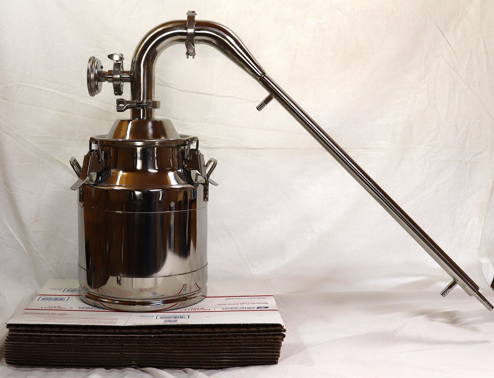 3 Gallon Moonshine Whiskey Pot Still 3x Heavier Than Cheap China Stills