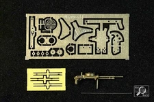 1/72 Mini World 7250d DT-29 machine gun (later) on mount P-40 (USSR)