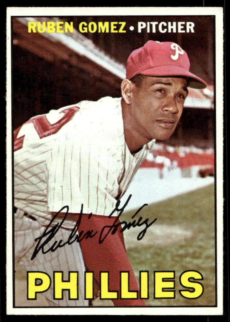 1967 Topps #427 Ruben Gomez Philadelphia Phillies SET BREAK! NM-MT or Better!