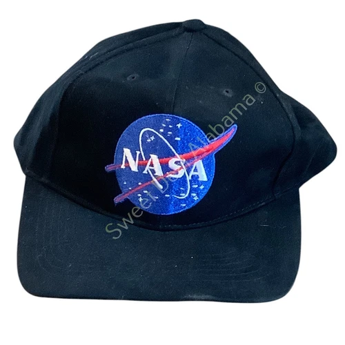 Casquette Rothco NASA logo Supreme profil bas noire taille unique, fermeture crochet et boucle