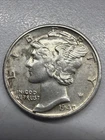 Unc 1940-S Mercury Dime - Actual Silver Coin  Shown Same Day Shipping
