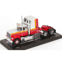 Mack Superliner Magnum 1985 Silver/Red 1:43 Ixo Model Camion -D- Neues Modell
