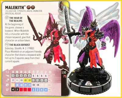 Marvel Heroclix MALEKITH - 044 - SUPER RARE Venom Set | eBay