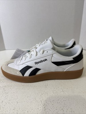 Size 8.5 Woman and 8 Men - Reebok Vector Smash White Black Gum