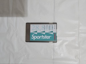 Sportster USRobotics Fax Modem PCMCIA Card