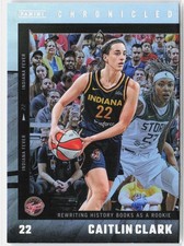 2025 Panini Caitlin Clark Chronicled #8 Caitlin Clark Holo