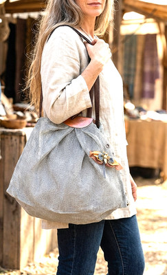 Sarah Cavender New Handbag Shoulder Bag Shopper Metal Mesh 34'' x 19'' Fairycore