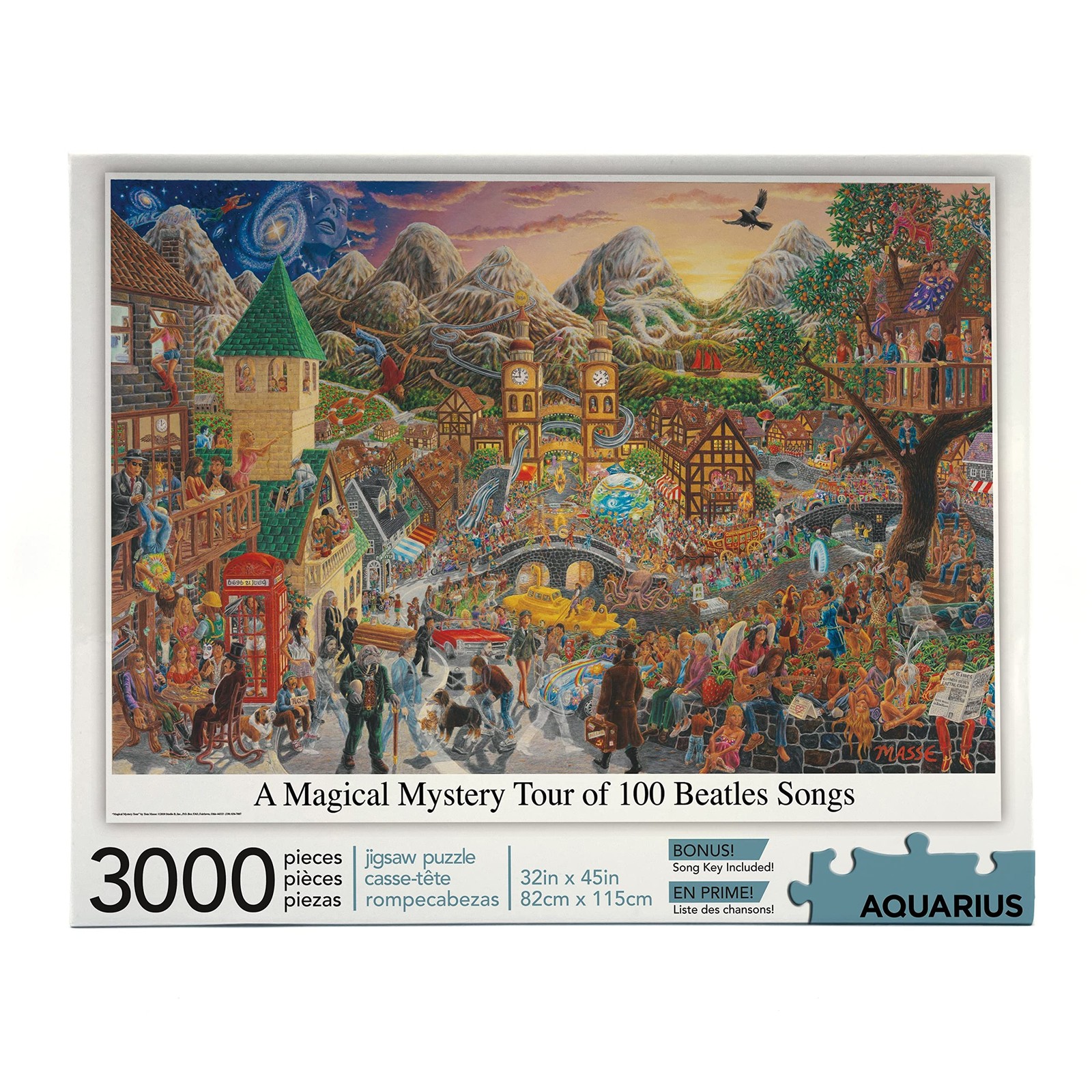 Aquarius 68504 Magical Mystery Tour Beatles Puzzle Mehrfarbig 6790₽