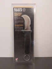 Klein Tools Cable/Lineman's Skinning Knife with Hook Blade and Notch Ring