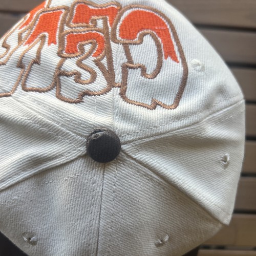 Chicago Bears Full Graffiti Custom Snapback Hat Cap Cream Dome Two Tone - Picture 6 of 11