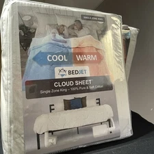BedJet Cloud Sheet Single Zone King Size (Climate Comfort Cooling & Warming)