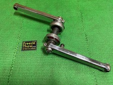 Redline Flight 3-Piece, single-pinch Crankset and US BB; 175mm BMX old school