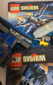 LEGO Star Wars: Tie Fighter & Y-Wing 7150 X-Wing Fighter 7140 Incomplete No Figs