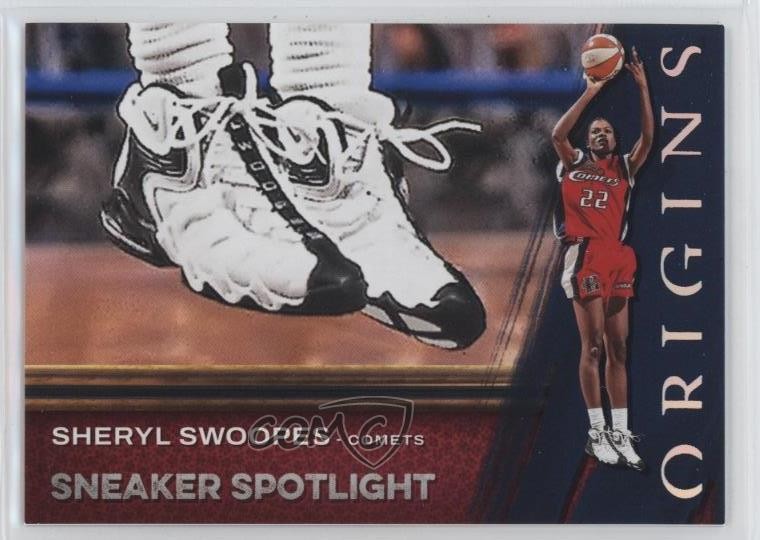 2024 Panini Origins WNBA Sneaker Spotlight Sheryl Swoopes #SK-SHS HOF