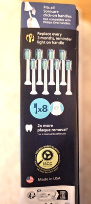 Philips Sonicare C1 ProResults Bürstenköpfe, 7 Stück, Standard Medium HX6018/87