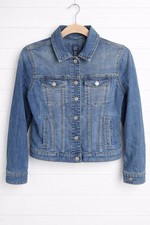 Gap Kids Youth Denim Stretchy Jean Jacket Trucker Style Size XL