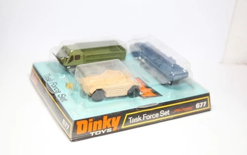 Dinky 677 Task Force Set In Original Box - Near Mint Vintage Original