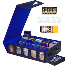 3900+Trading Card Storage Box MTG Commander Deck Box TCG Deck Case with Display