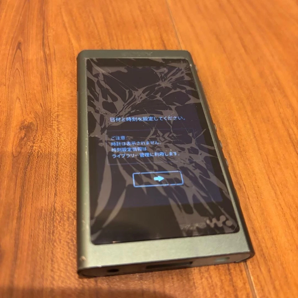 Sony Walkman NW A55 Horizon Green 16GB reprodutor de áudio alta resolução Japão raro testado - Imagem 2 de 4