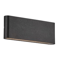 Nordlux LED Kinver 26 Wandleuchte 13W 900Lm Warmweiß IP54 Fassadenleuchte Black