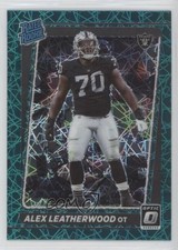 2021 Panini Donruss Optic Rated Rookie Green Velocity Prizm Alex Leatherwood c2t