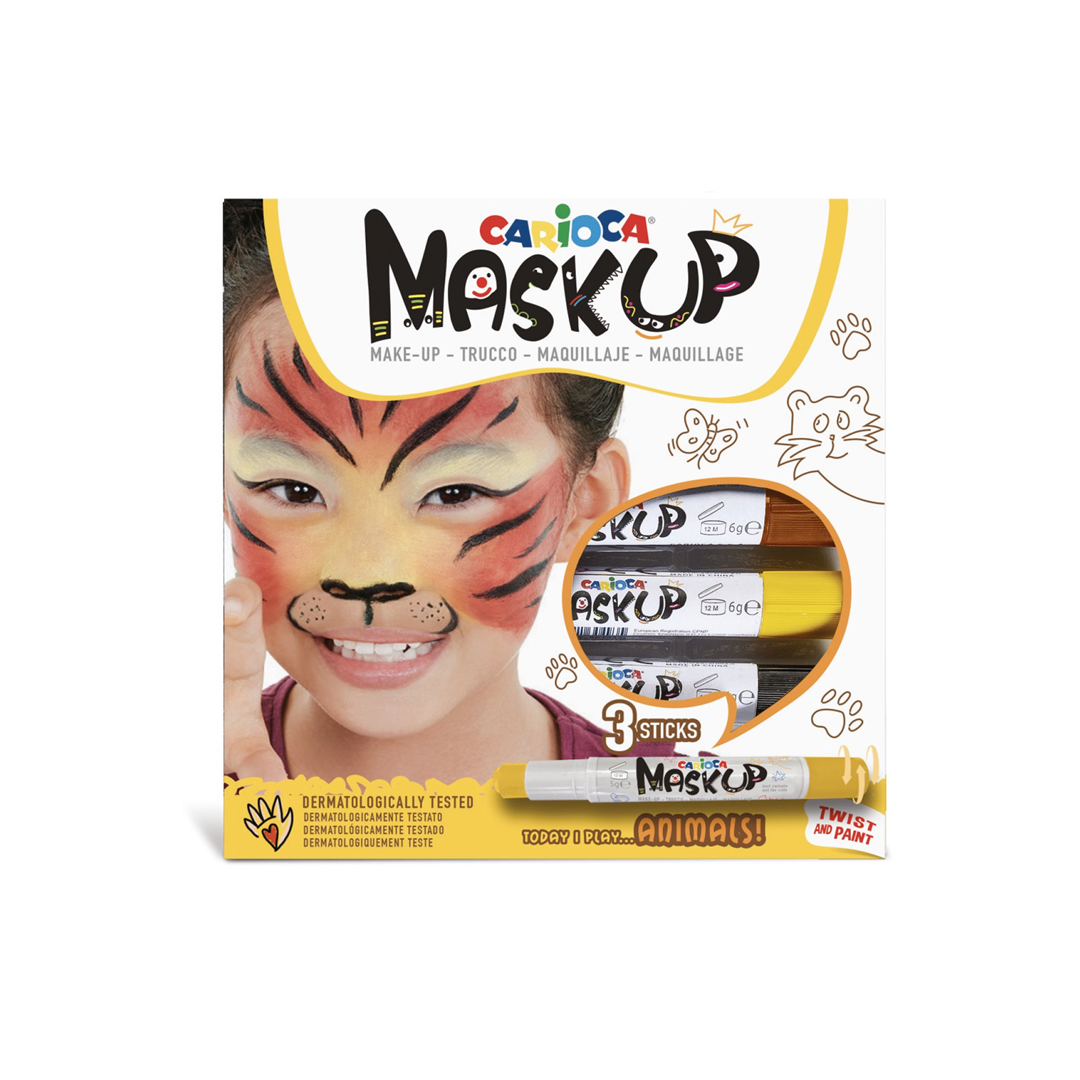 Carioca Maskup Animals Truccabimbi Make-Up Trucco Maquillage Atossico