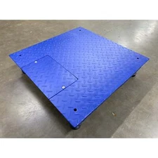 5000 LBS Digital Industry Shipping Postal 24” x 24” (2’ x 2’) Floor Scale Blue