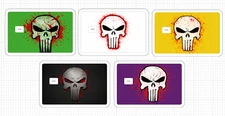 The Punisher ATM Debit Credit Card Skin Sticker Comic Book Comics Movies Patriot