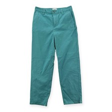 RVCA Pants Womens Size 27 Blue High Rise Stretch Trousers Straight Leg Chino