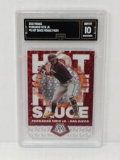 ⚾HOT SAUCE! Fernando Tatis Jr 2021 Panini Mosaic Insert #HS5 Padres Graded 10