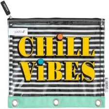 Yoobi Chill Vibes Pencil Case: Stay Organized with Style NWT