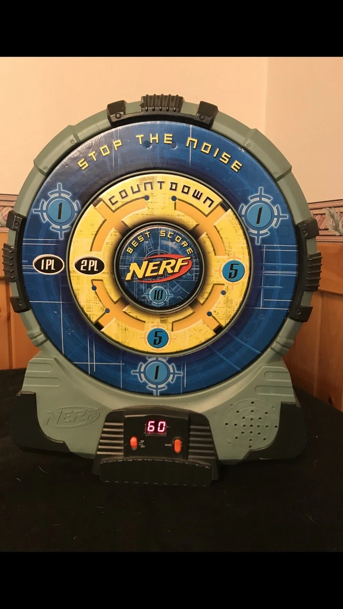 NERF Tech Target Stop The Noise Talking Electronic Dart