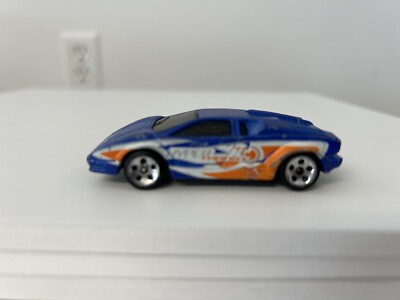 Hot Wheels Lamborghini Countach Blue 2001 Power Launcher Exclusive