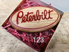 Birdseye Maple Peterbilt Wood Belt Buckle