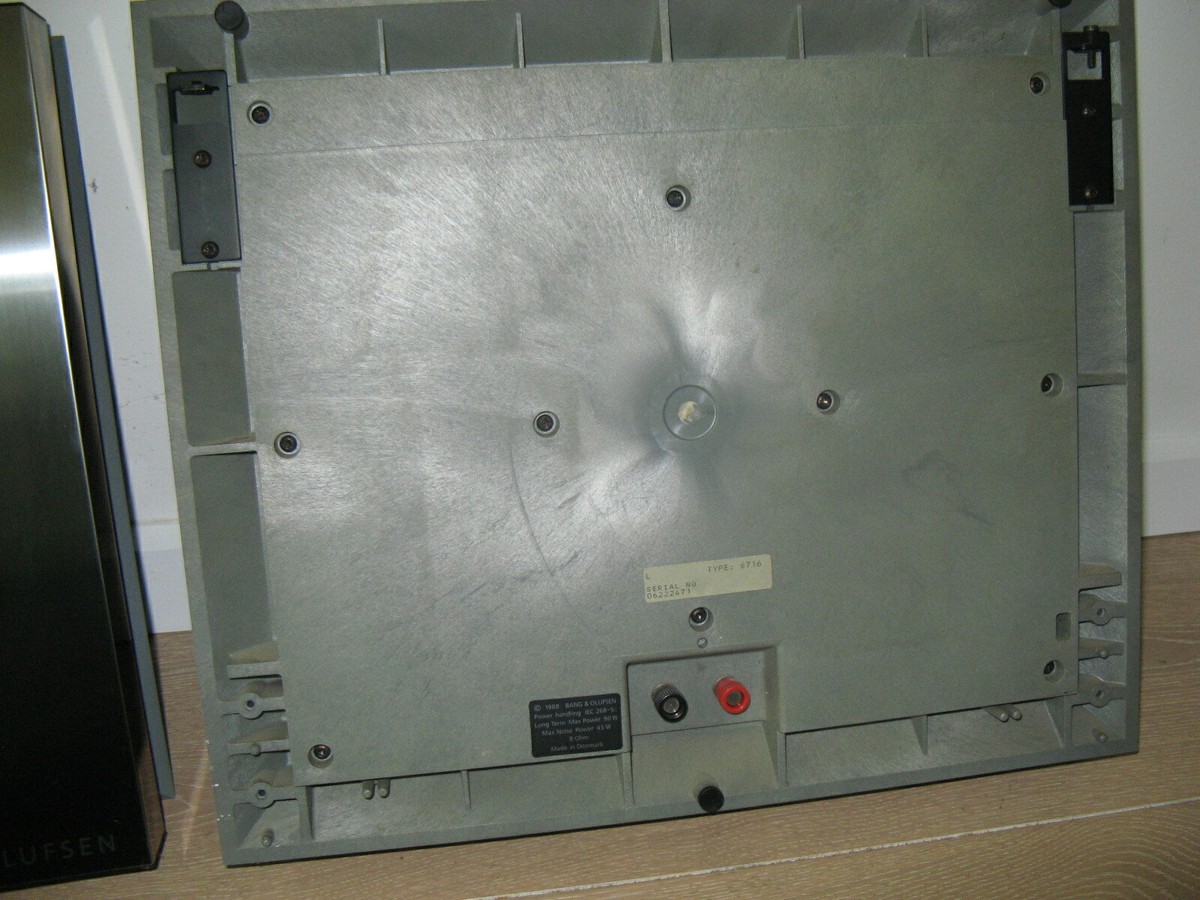 Vintage Bang & Olufsen, Beovox 3000 Flat Panel Wall, Loud Speakers