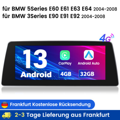 10.33'' 32GB Android 12.0 Autoradio GPS DAB+ BMW E90 E91 E92 E93 E60 E61 E63 E64
