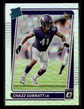 Chazz Surratt 2021 Donruss Optic #280 Holo Minnesota Vikings