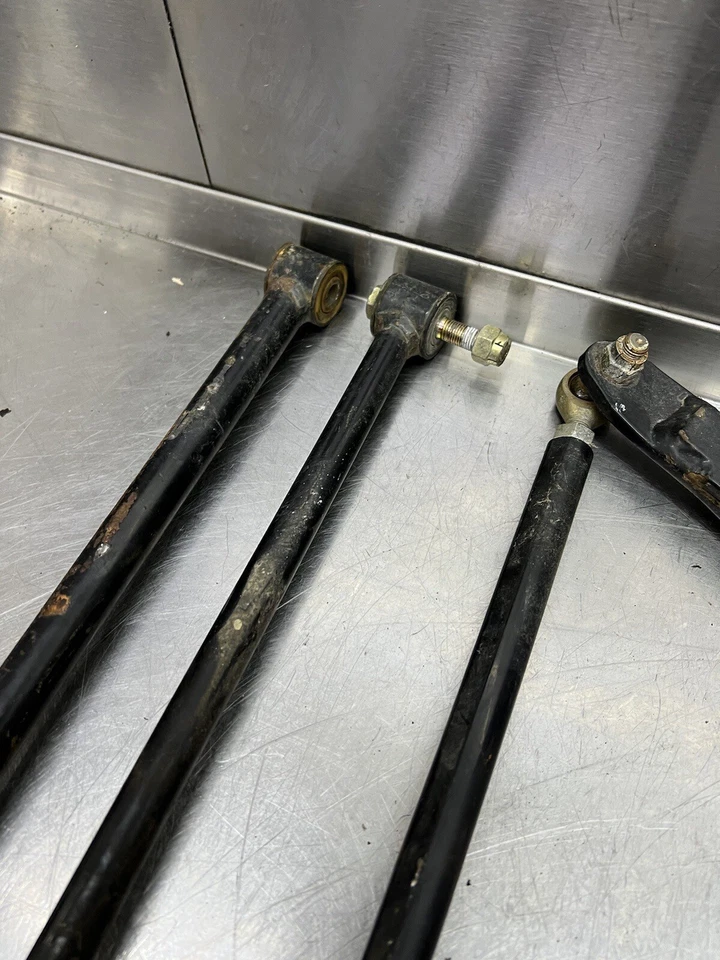 Juego de amarre de varilla de radio superior inferior izquierda derecha Polaris Trail RMK 500 1999 00 01 Foto 4 de 4