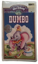 Disney Masterpiece Dumbo VHS movie factory sealed in original clam shell