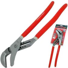 Neilsen 16" Large Plumbers Soft Grip Waterpump Pipe Wrench Pliers Grips Pump