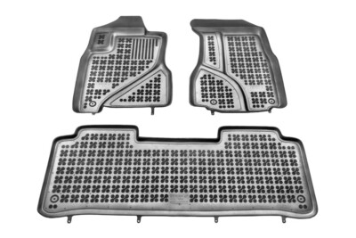 Tappetini Auto MTM One Per Honda CR-V II (2002-2006) – Su Misura In Moquette Nera Con Bordo Antiscivolo – Made In Italy