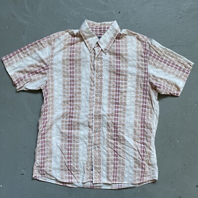 Sugar Cane Japan (SC31700) Polka Dot Circle Pattern Gradient Aloha Style Shirt M