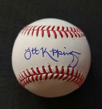 Jeff Keppinger signed/autographed ROMLB baseball Astros, Reds, White Sox, Rays+ 