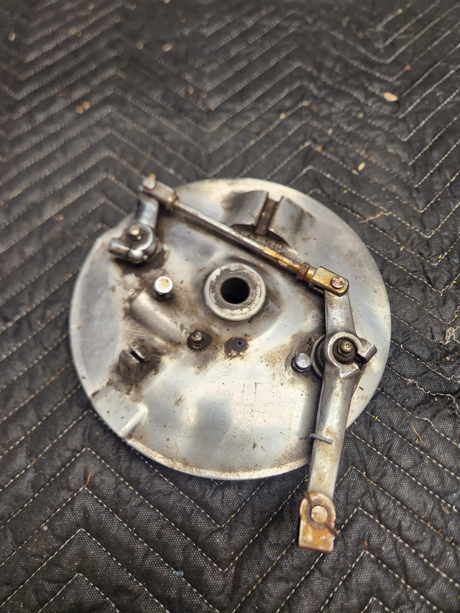 Yamaha YM1 YM 1 YM-1 Y26 305 front brake hub drum plate | eBay