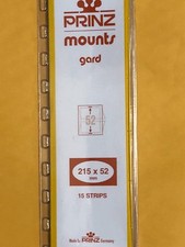 PRINZ STAMP MOUNTS 52/215  ( 215/52 )- U.S. COMMEMORATIVE HORIZONTAL BLOCKS