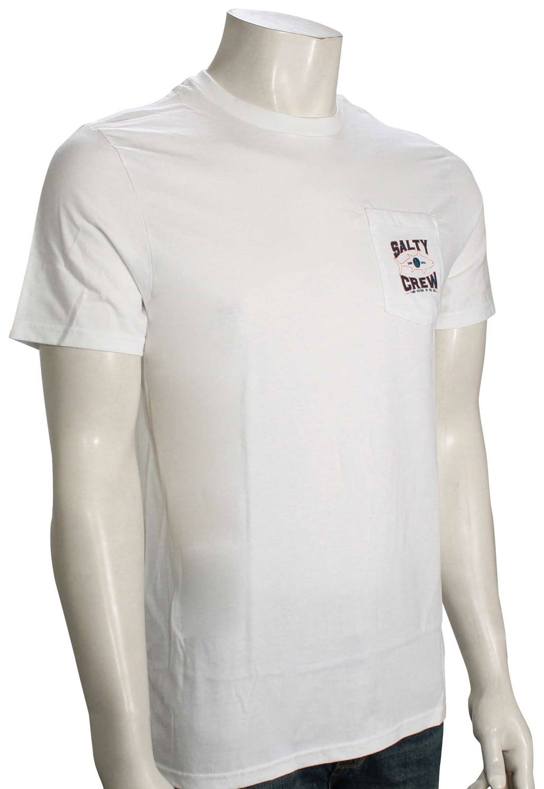 Футболка с карманами Salty Crew Tight Lines Белый Новинка 5390₽