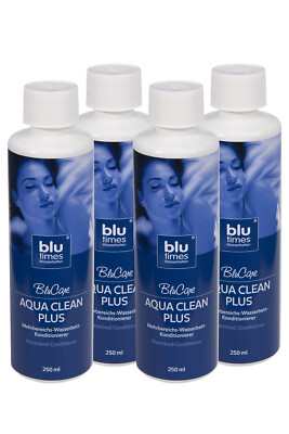 4 x Blu Times Konditionierer Aqua Clean plus a 250 ml