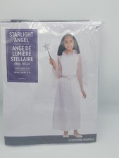 Starlight Angel Girl White Christmas Cute Fancy Dress Up Halloween Child Costume