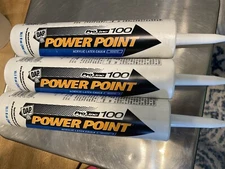 Case Of 12 DAP Power Point Pro Line 100 Acrylic Latex Caulk 10 Oz White 18700