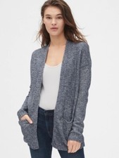 GAP Marled Open-Front Cardigan Sweater NWT 80 Small Oversized